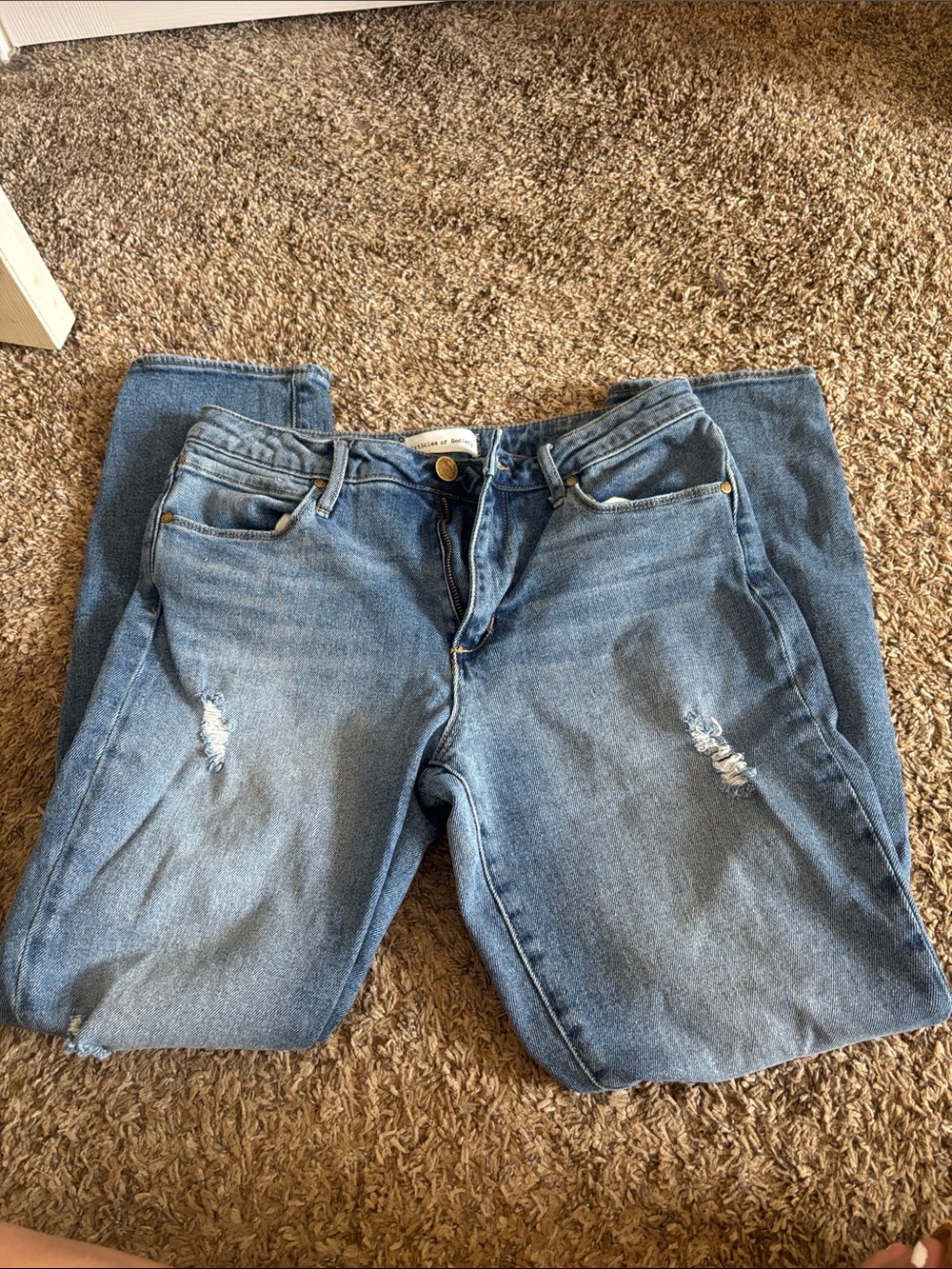 Articles of society straight leg jeans